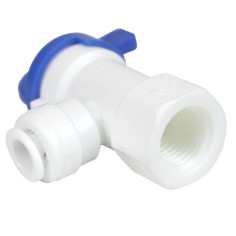 Vanne fermeture 1/4" pour réservoir osmoseur Push in 2