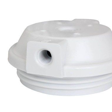 Carter porte filtre 5" entrée-sortie 1/4" NPT