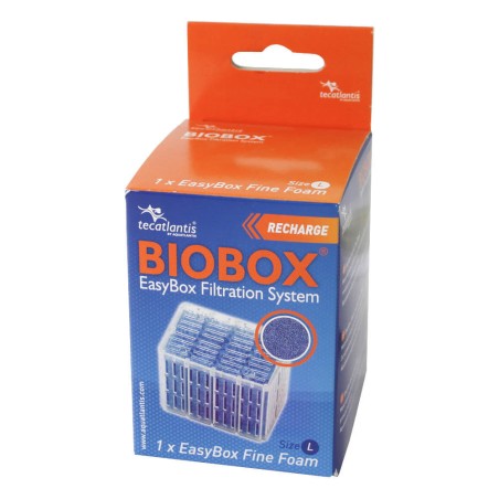 Filtre aquarium Easy box L Fine mousse Aquatlantis  (Lot de 3)