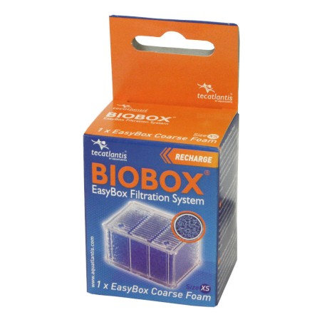 Filtre aquarium Easy box XS Grosse Mousse Aquatlantis  (Lot de 3)