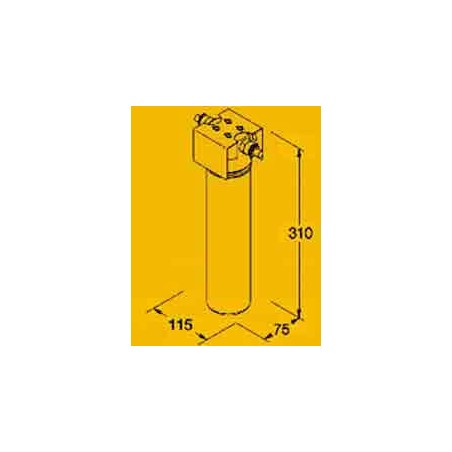 Cartouche de rechange CT 83 charbon (baionnette)