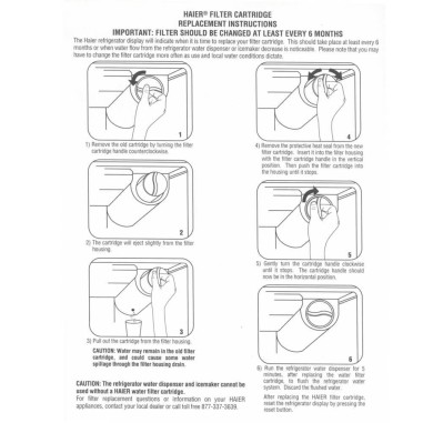 Filtre frigo Haier RF-2800-13