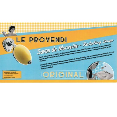 Savon lait d'amande rotatif Provendi - Recharge à Clip (lot de 6)