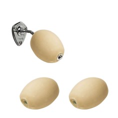Lot porte savon + 3 savons rotatif écolier Provendi blancs lait d'amande 2