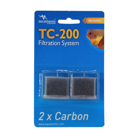 Filtre aquarium TC-200 Carbon - Charbon actif granulés - Aquatlantis