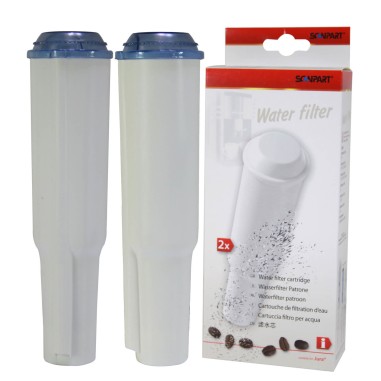 Filtre à eau Jura compatible - pour machine à café automatique Jura (lot de 2)