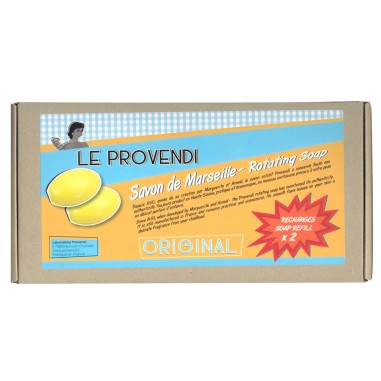 Savon jaune rotatif - Recharge à Clip (lot de 2)