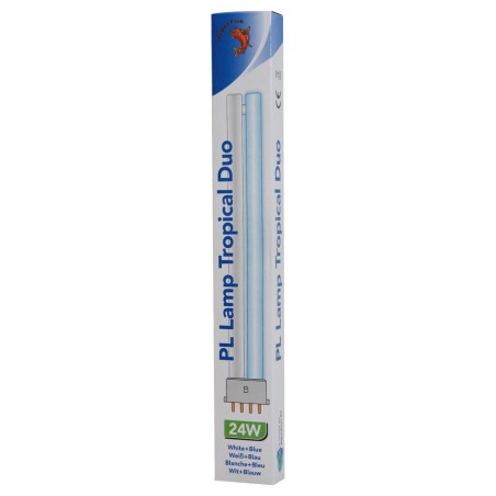 Ampoule lampe Aquadistri PL Lamp Tropical Duo Blanche et Bleu 24w - pour aquarium Aquadistri Aqua 60 - Panorama 60