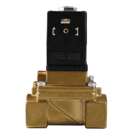 Electrovanne laiton 2/2 - 16 bars - Avec membrane assistée