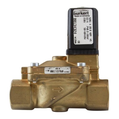 Electrovanne laiton 2/2 - 16 bars - Avec membrane assistée