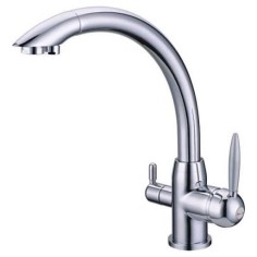 Robinet 3 voies - modèle Everglades - Chrome brillant 2