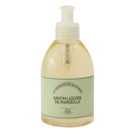 Savon Naturel de Marseille lot 1L + 300mL orchidée - La compagnie des savonniers