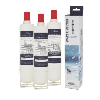 Filtre Whirlpool SBS002 - Filtre frigo d'origine Whirlpool SBS002 (lot de 3)