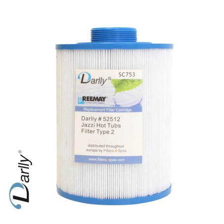 Filtre SC753 Darlly Standard - Cartouche Spa et Jacuzzi