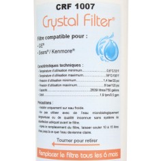Filtre GSWF - Filtre frigo compatible General Electric - Crystal Filter CRF1007 2