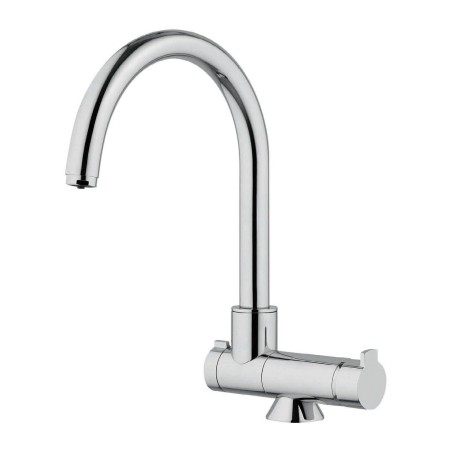 Robinet 3 voies avec canne rabattable - Firenze - Chromé