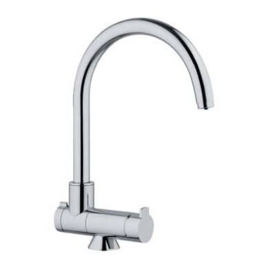 Robinet 3 voies avec canne rabattable - Firenze - Chromé