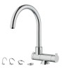 Robinet 3 voies avec canne rabattable - Firenze - Chromé
