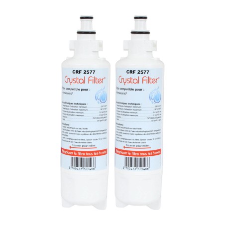 Filtre CNRAH-257760 - Filtre frigo Panasonic compatible - CRF2577 (lot de 2)