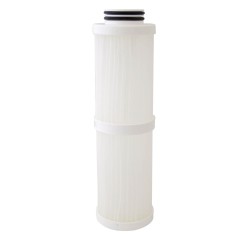 Cartouche plissée polypropylène lavable 10" BX - Filtration 50µm - RS10BX 2