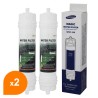 Filtre WSF-100 Magic Water Filter - Filtre Frigo d'Origine Samsung WSF-100 Magic Water Filter (lot de 2)