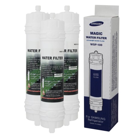 Filtre  WSF-100 Magic Water Filter - Filtre Frigo d'Origine Samsung WSF-100 Magic Water Filter (lot de 3)