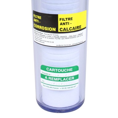 Filtre FABP34C Polar - Compact 2-en-1 Anti calcaire et corrosion