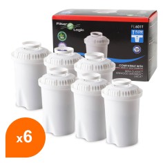Cartouche Brita  Classic compatible - filtres carafes filtrantes (lot de 6)