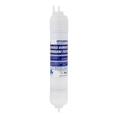 Cartouche Hyundai Membrane d'osmose 100GPD en ligne pour fontaine Hyundai Wacortec