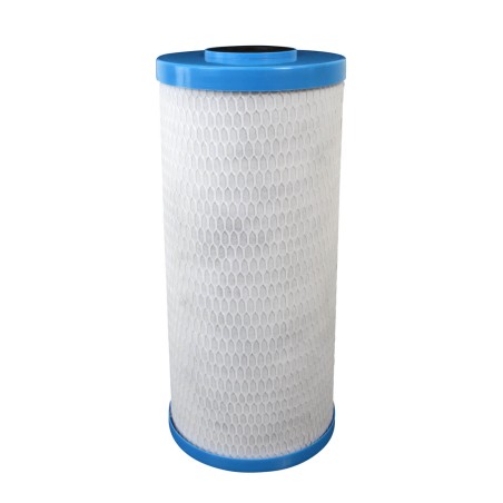 Cartouche charbon actif 9"3/4 Big Blue - 10µm - Crystal Filter CBE-10-934BB