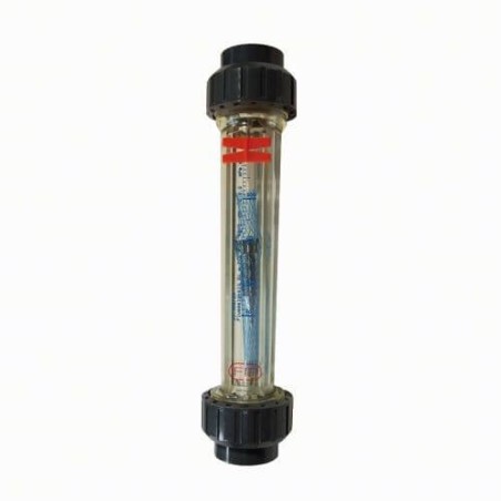 Débitmètre flotteur inox 40-400 l/h 32 mm
