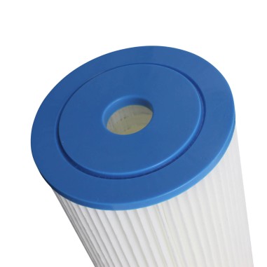 Cartouche sédiment plissée 9’’3/4 Big Blue - filtre 10 µm – Crystal Filter PF-10-934BB-PO