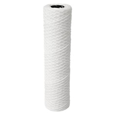 Cartouche sédiment bobinée eau chaude - 10µm PP - Ame en inox AISI 316 (lot de 4) 2