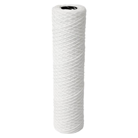 Cartouche sédiment bobinée eau chaude - 10µm PP - Ame en inox AISI 316