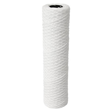 Cartouche sédiment bobinée eau chaude - 5µm PP - Ame en inox AISI 316 (lot de 4)