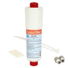 Filtre FUS compatible POLAR™ - Crystal Filter PO-200 - Anti-chlore & calcaire - Frigo, fontaine..
