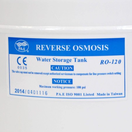 Réservoir pour osmoseur - 1/4 NPT 1.2 Gallons