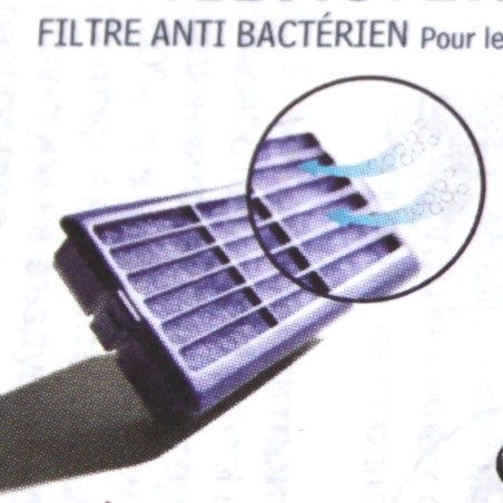 Filtre Whirlpool USC009 - Filtre frigo américain Wpro + Filtre à air antibactérien Whirlpool