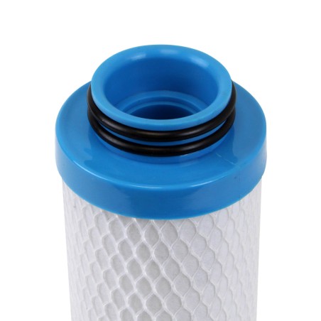 Cartouche charbon actif BX 20" - 10 µm - compatible CA20BX - Crystal Filter CBE-10-19-BX