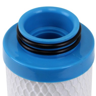 Cartouche charbon actif BX 20" - 10 µm - compatible CA20BX - Crystal Filter CBE-10-19-BX