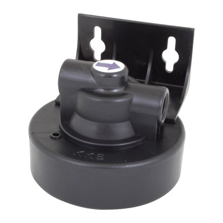 Tête de filtre plastique Crystal Filter® QCF-1000 - Quick-Change sous évier