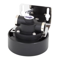 Tête de filtre métal Crystal Filter® QCF-1001 - Quick-Change sous évier