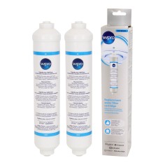 Filtre Wpro USC100 en ligne - Filtre frigo américain Wpro (lot de 2)