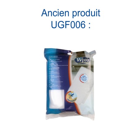 UGF016 Universel mousse - Filtre hotte aspirante antigraisse en mousse