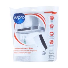 UCF016 Universel 2 en 1 antiodeurs et antigraisses - Filtre hotte aspirante