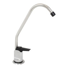 Robinet secondaire 1 voie - Modèle "Hupson" - Chromé 2