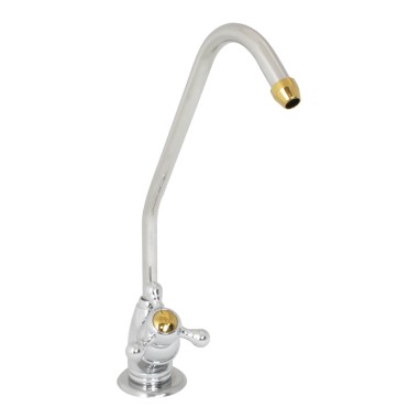 Robinet secondaire 1 voie - Robinet osmoseur modèle "Mississipi" - Chromé