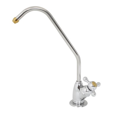 Robinet secondaire 1 voie - Robinet osmoseur modèle "Mississipi" - Chromé