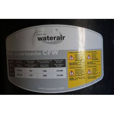 Filtre SPCF-201-150 - Compatible Waterair® CW 150 - Crystal Filter®
