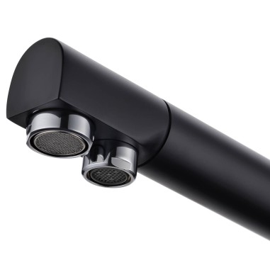 Robinet mitigeur 3 voies - Denali - Noir